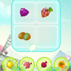 Image matching kids learning game