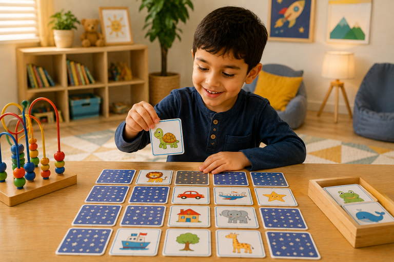 Matching Games for Kids: How They Support Memory, Focus and Problem-Solving