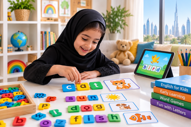 Word Building Games for Kids: A Fun Way to Improve Early English Skills